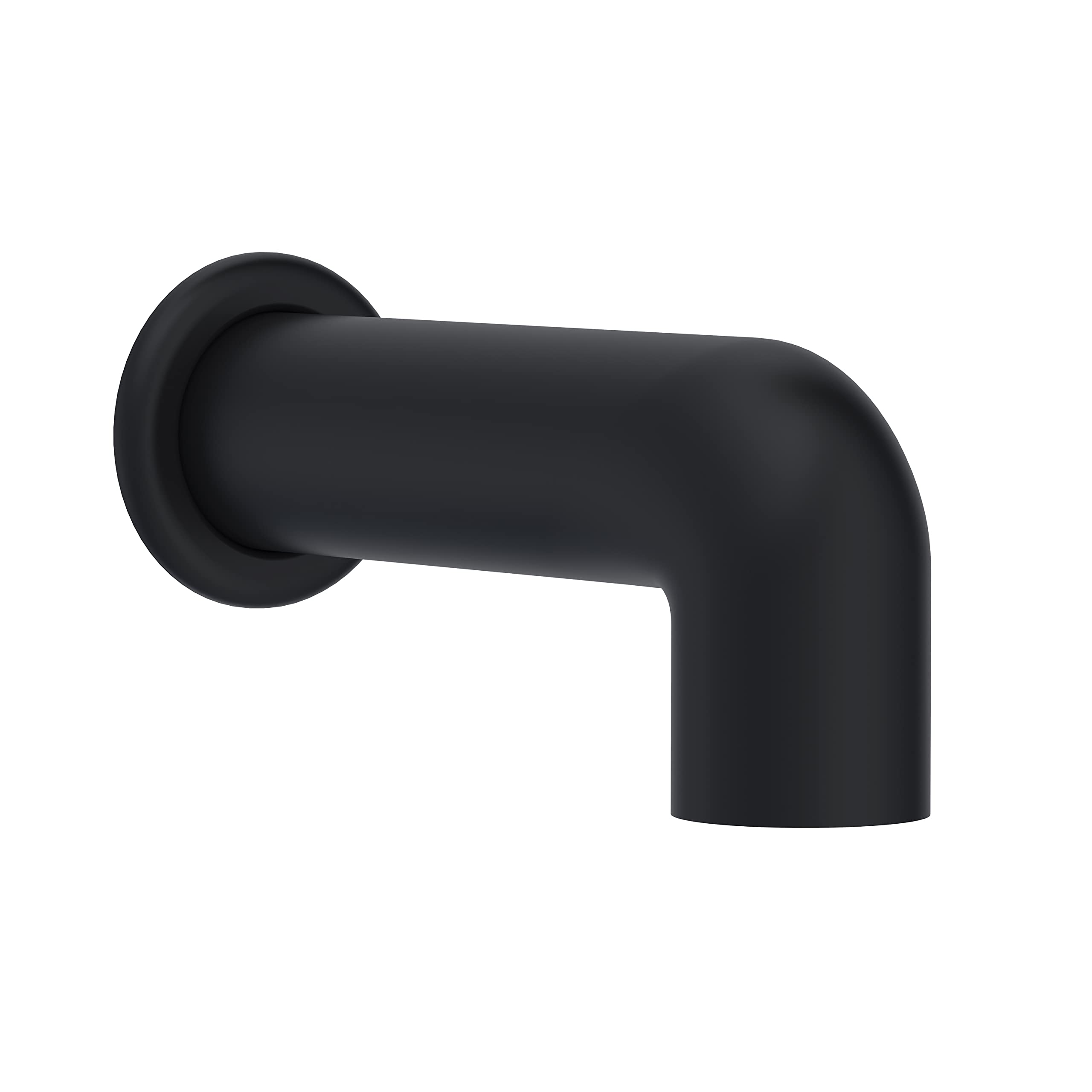 Bec verseur mural Parma sans inverseur de 16,5 cm en finition noir mat