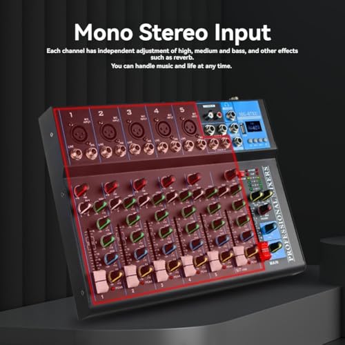 Mélangeur audio 7 canaux pour résoudre les problèmes de capture sur PC