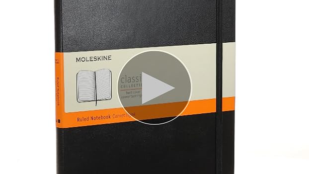 Moleskine Extra Large Ruled Notebook Hard Black : Moleskine