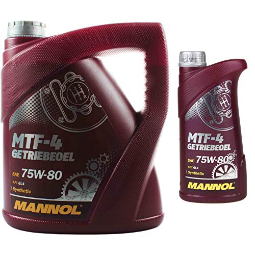 5 Liter Original MANNOL Getriebeöl MTF-4 Getriebeoel 75W-80 Gear Oil