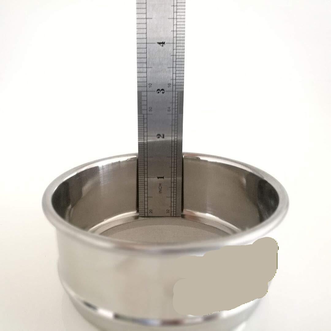 4-calowe sito testowe, sito laboratoryjne ze stali nierdzewnej 304 z tkaniną drucianą i ramką 1 szt(6mesh 3.35mm)