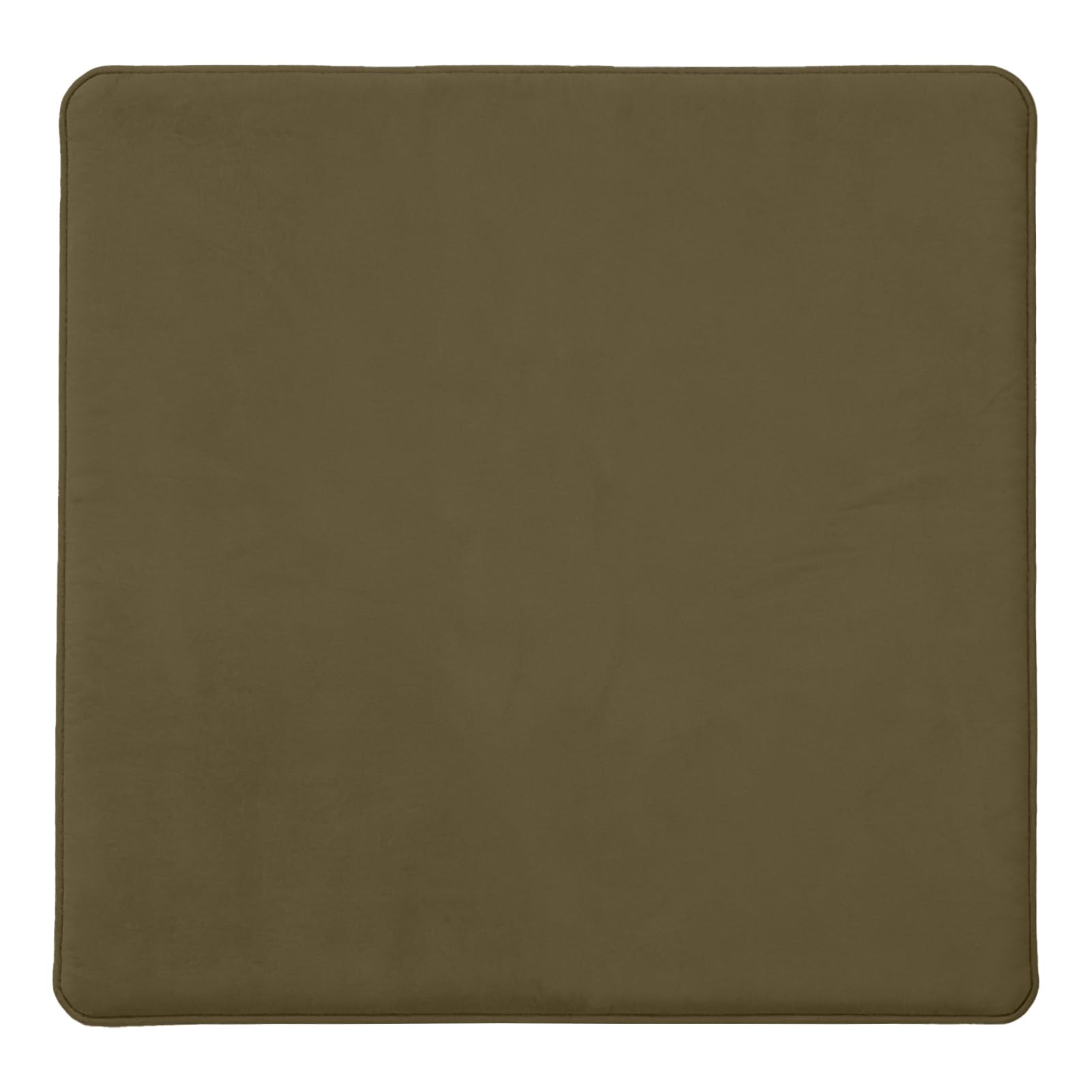Krabbel- und Spielmatte für Babys, 120 x 250 cm, Korallensamt, 3 cm, Krabbelmatte für Babys, groß, rutschfest, für Kinder, für Wohnzimmer, Schlafzimmer, Yoga, Grün