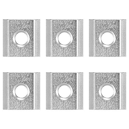 DECDEAL 6pcs de aço inoxidável ferragem de porca adaptador de trilha de caiaque