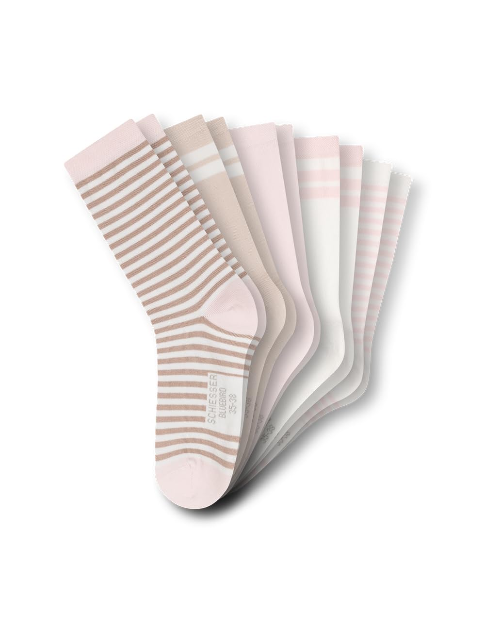 Schiesser Damen 5 PACK Socken Strümpfe Multipack - Stay Fresh