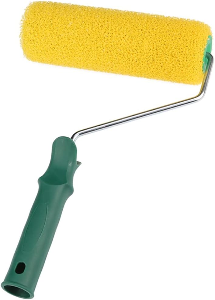 JSEIAJB Multifunctional Paint Roller Brush Removable with Handle Polyester Sponge Brush Home Repair Wall Painting Decorative Tool(M-Roller Brush)