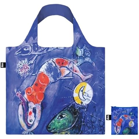 LOQI The Blue Circus Recycled Bag Cover