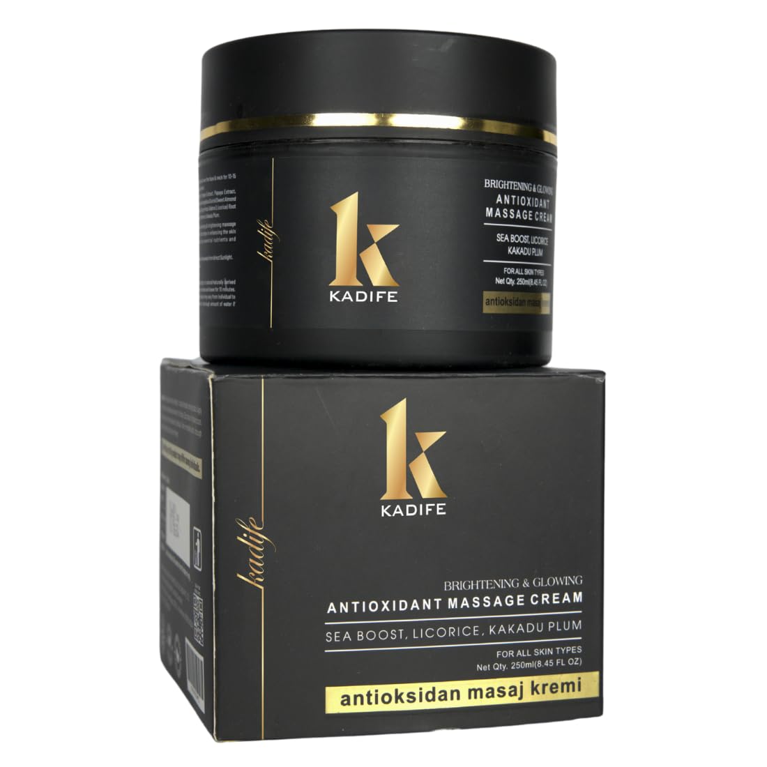 Kadife | Brightening Antioxidant Massage Cream with Sea Boost, Licorice, Kakadu Plum, 250ml, Massage cream 4