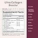 Nature’s Bounty Optimal Solutions Ultra Collagen Booster for Healthy-Aging Supplement, Resveratrol, Hyaluronic Acid – Collagen Capsules for Women, 48 Capsules
