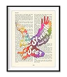 Wait on the Lord, Renew Your Strength, Soar, Isaiah 40:31, Vintage Bible Verse Scripture, Christian...