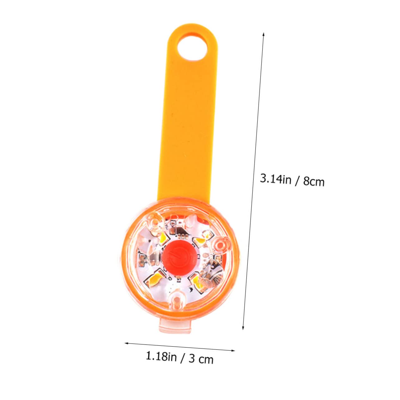 Abaodam Outdoor Dog Walking Luminous Pendant USB Rechargeable Pet Loss Prevention Pendant Lightweight Glowing Hanging Accessory for Night Safety for and Pets