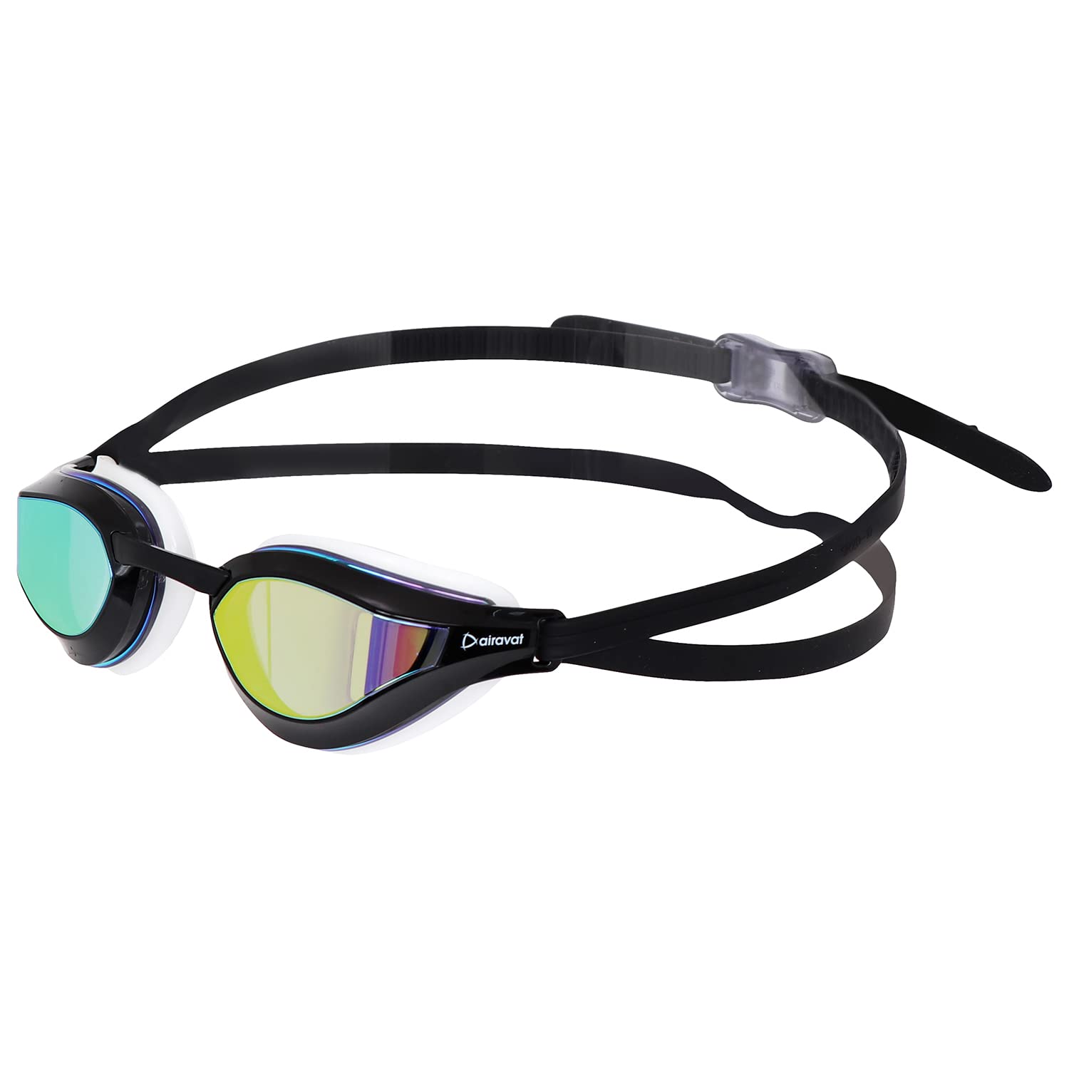 AIRAVAT Pacer 4.0 Swimming Goggles, Polycarbonate Goggles, No Leaking Anti-fog Pool Goggles For Adult Men Women Youth, Uv Protection, 3D Gasket Design, 180° Clear Vision, Free Size (Black) (B0C4C4ZQML) Amazon Price History, Amazon Price Tracker
