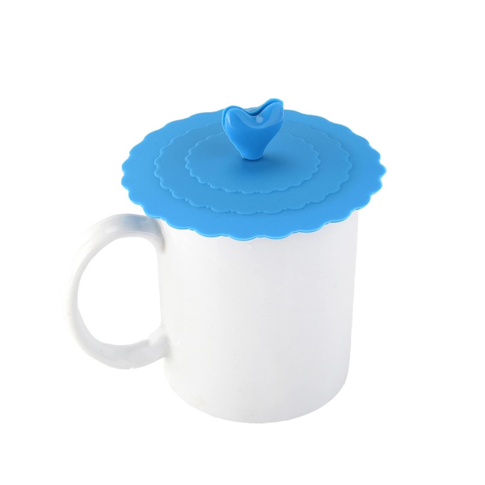 Coperchi Universali Colorati 6 Coperchi Silicone Per Tazze - Universali