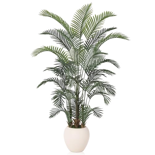 Verinatural Artificial Palm Tree Plant - 7FT Tall Fake Tree