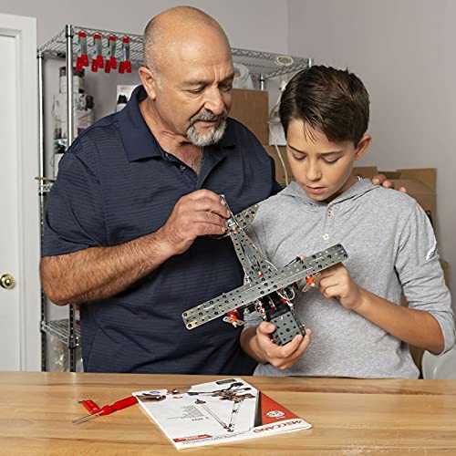 Erector by Meccano Super Construction 25-In-1 Motorized Building Set, Steam Education Toy, 638 Parts, For Ages 10+ - Thumbnail 7