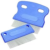 CoCoo Pet Grooming Combs, Tear Stain Remover Combs, Perfect for Long and Short Haired Dogs and Cats