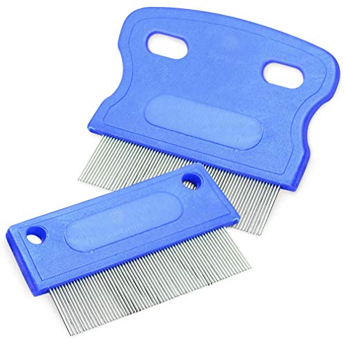 Meric Pet Grooming Combs, Tear Stain Remover Combs, Perfect for Long and Short Haired Dogs and Cats
