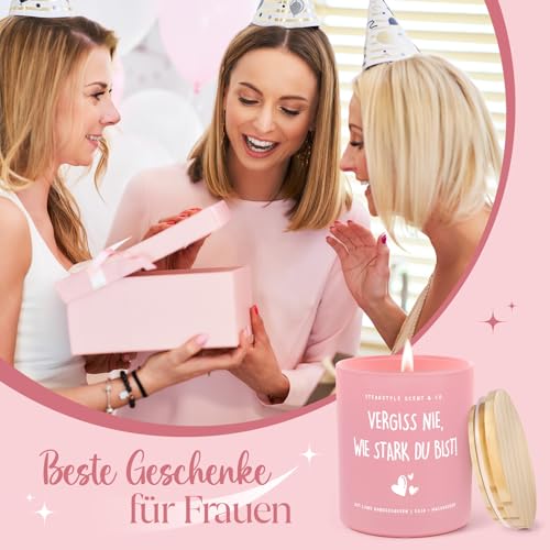 Geschenke für Frauen Kerzen, Geburtstagsgeschenk für Frauen, Beste Freundin Geschenke, Muttertag Geschenk für Frauen Freundin, 10oz Lavendel Duftkerze