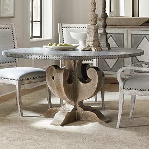 Hooker Furniture Boheme Ascension 60 Inch Zinc Round Dining Table #TOP28