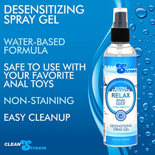 Cleanstream Relax Desensitizing Lube, 4.4 Fl Oz - Thumbnail 2