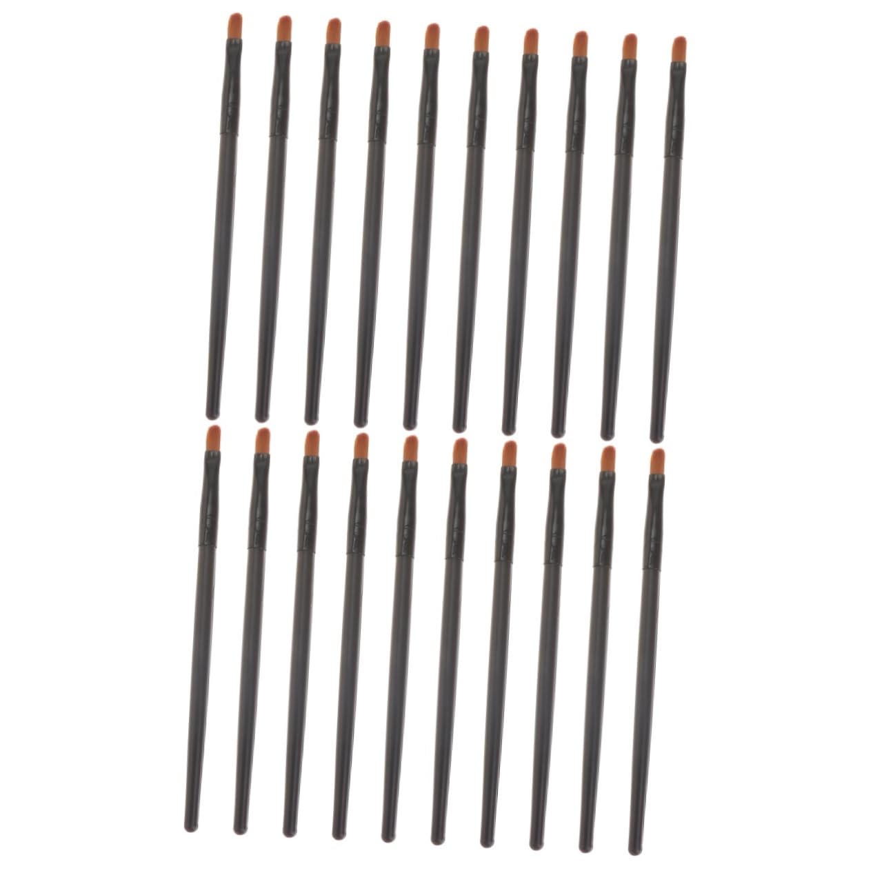 FRCOLOR 2sets Essential Makeup Brush Set Eye Shadow Brushes Beauty Supply Durable Fiber Material Soft Tips Non-scratch Easy to Clean 10pcs*2