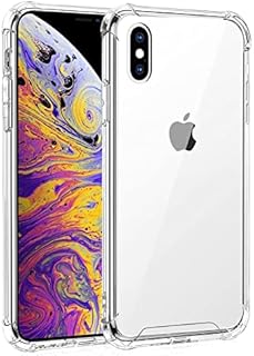 Case For iPhone XS Max, Whioltl [Anti-Yellow] [Camera Care Protection] Shockproof Smartphone Cover, Rreinforced Corner Phone case for iPhone XS Max Funda Coque Hülle - Crystal Clear