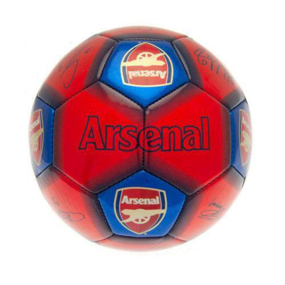 Arsenal F.C.Fc Skill Ball Football Size 1 Skills Gift 100% Official Signature Signed