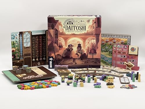 Devir - Daitoshi Board Game, Estrategia Avanzada, 1-4 Jugadores miniatura 3