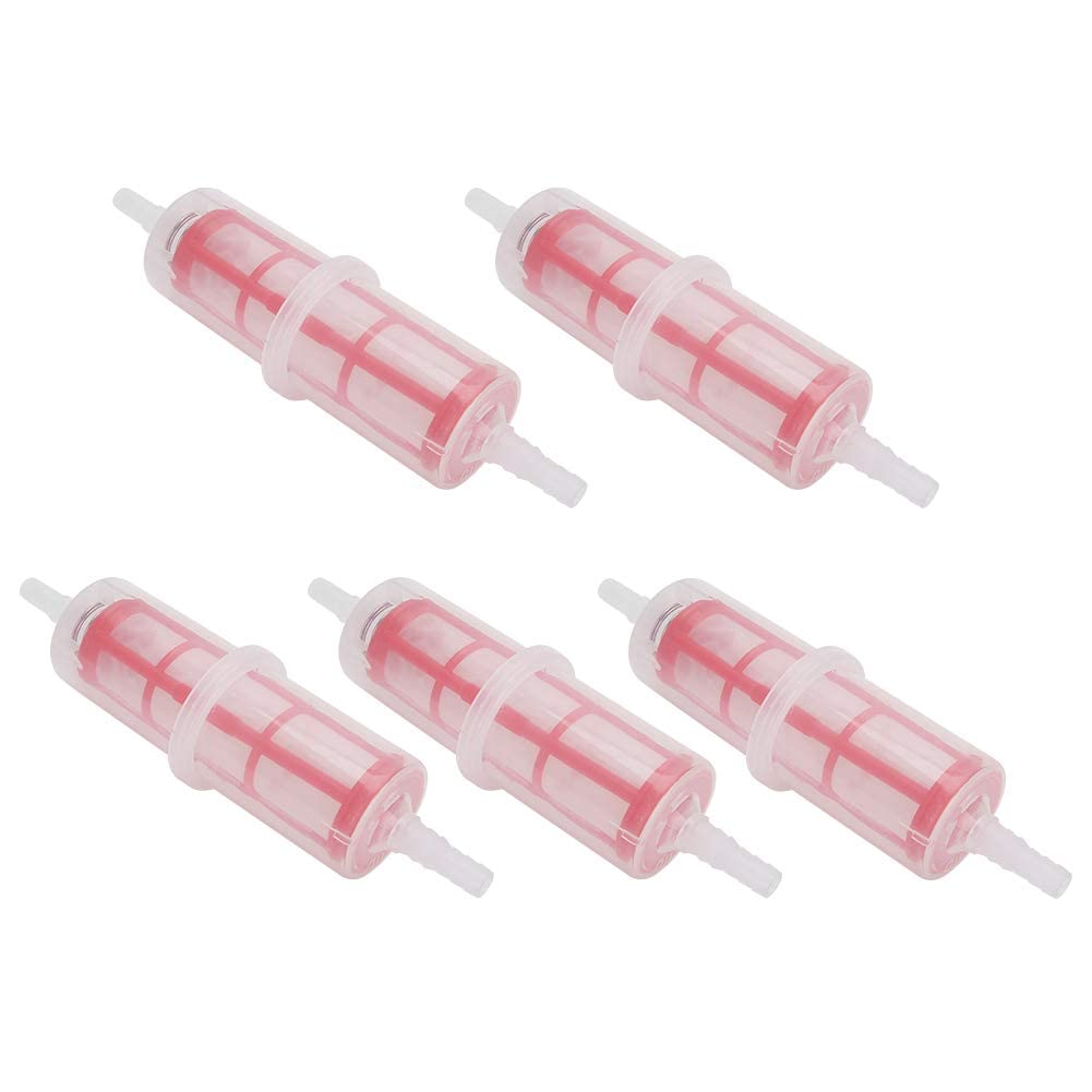 Filtro Benzina Carburante Rapido 5 Pezzi 8mm 10mm per Carrelli Elevatori