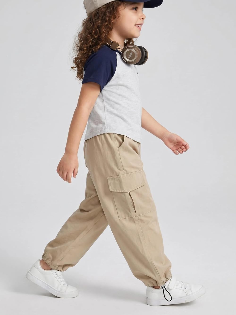 Toddler & Kids Cargo Parachute Summer Pants with Pockets