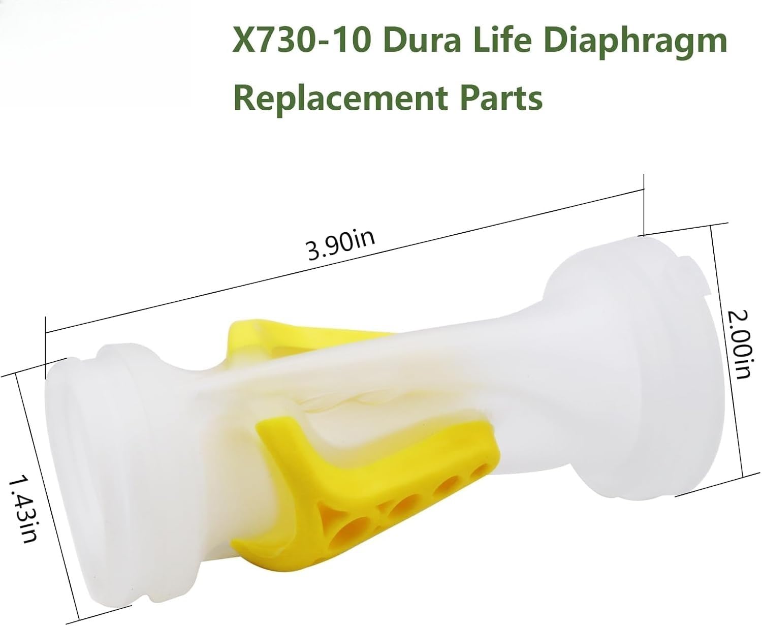 X73010 Dura Life Membran-Ersatz kompatibel mit Zodiac Baracuda 2 Stück