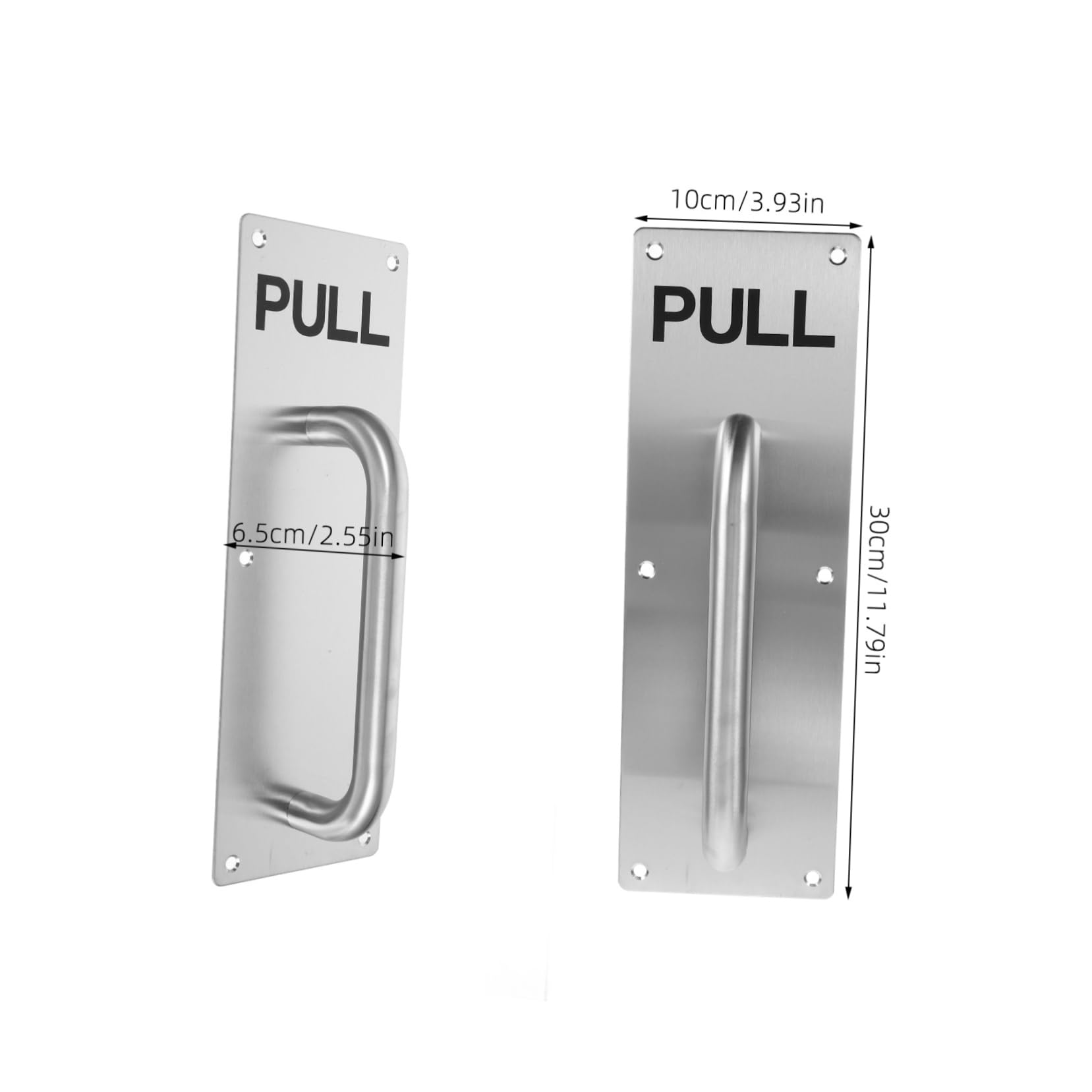 CIYODO Stainless Steel Door Pull Handle for Fire Exit Cabinet Kitchen Doors Heavy Duty Pull Elegant Design Versatile Use for Commercial Residential