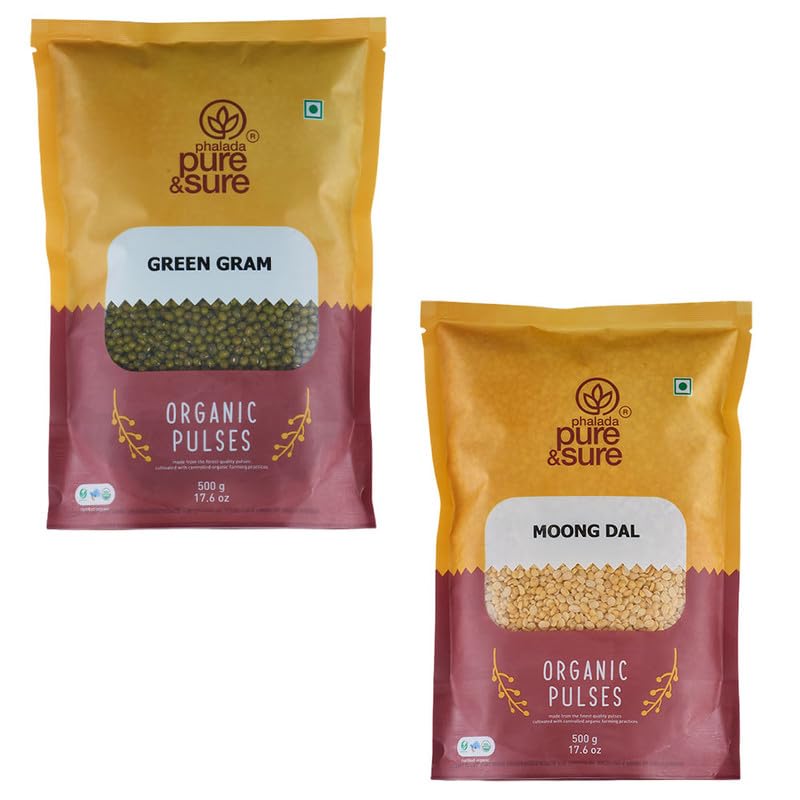 See full amazon price history chart for Phalada Pure & Sure Combo Pack of Organic Green Gram Whole-500Gms and Organic Moong Dal-500Gms Phalada Pure & Sure Combo Pack of Organic Green Gram Whole-500Gms and Organic Moong Dal-500Gms (B0DH29X4J7) Amazon Price History, Amazon Price Tracker