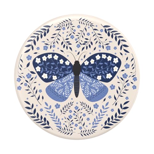 Image of PopSockets Adhesive Phone Grip, Holder, Phone Stand, Boho - Boho Butterfly