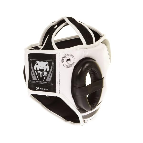 Venum-Challenger-20-Headgear Venum Challenger 2.0 Headgear, Black/White