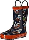 Western Chief Kids' Boys' Waterproof Easy-on Character Rain Boot