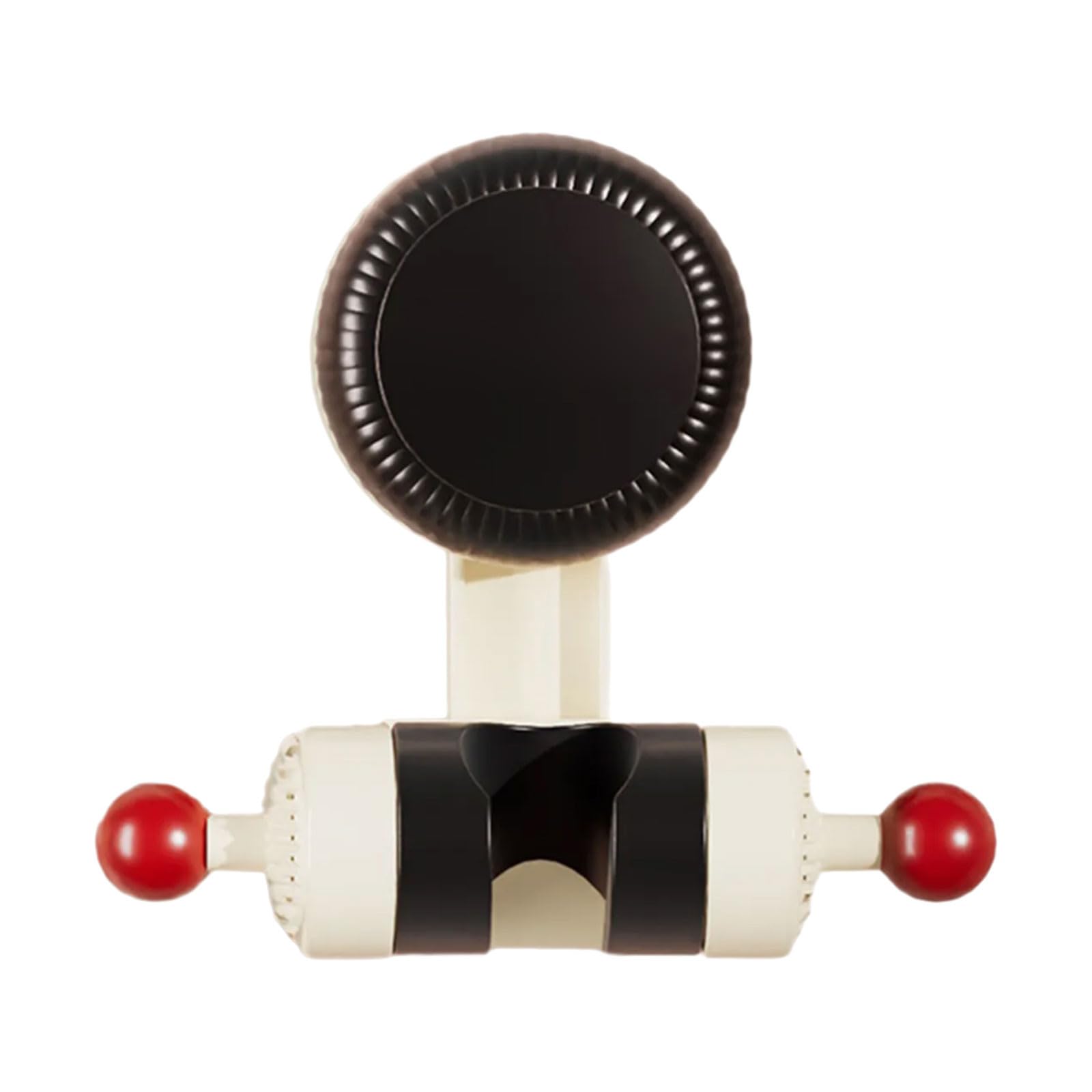 Hdoytxxm Black Universals Suction Cup Shower Mount Holder Base Bathroom Adjustable Wall Mounted Head Easy Installation Suction Cup Head Easy Installation