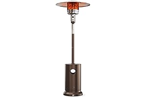 EAST OAK 48,000 BTU Patio Heater: Savor Outdoor Warmth with Style and Efficiency