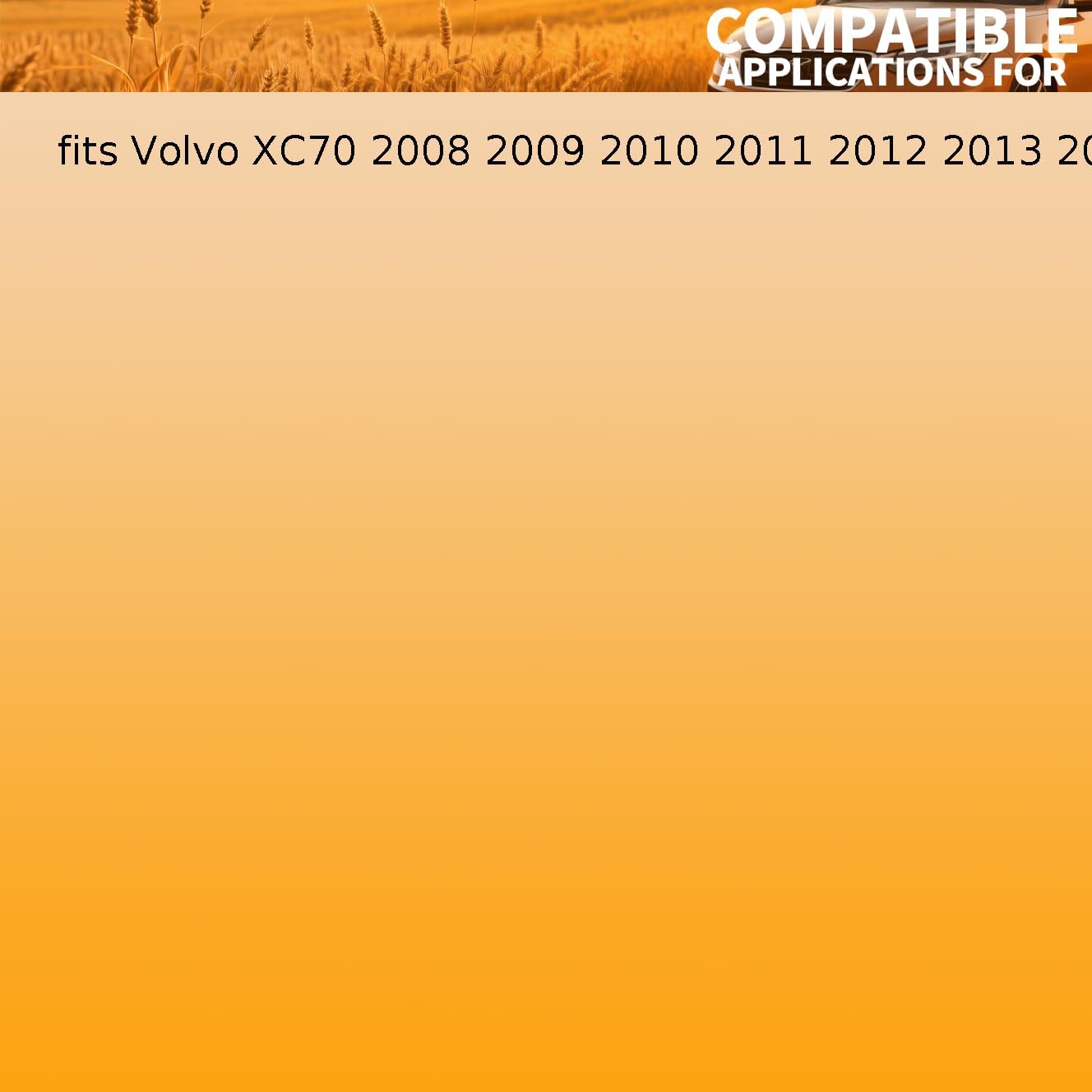 Replacement 31355151, LR006071 1 x Engine Coolant Thermostat/Water Outlet Assembly fits Volvo XC70 2008 2009 2010 2011 2012 2013 2014 2015