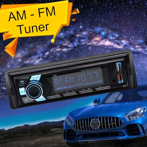 Estéreo para Auto Simple Din con Bluetooth y USB miniatura 7