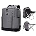 HYRL Ocio Doble Bolsa de Hombro Mochila Taburete Combo, Multi-Funcional Gran Capacidad Ordenador Mochila al Aire Libre Viajes Ocio Carga Bolsa de los Hombres con Taburete,Gray