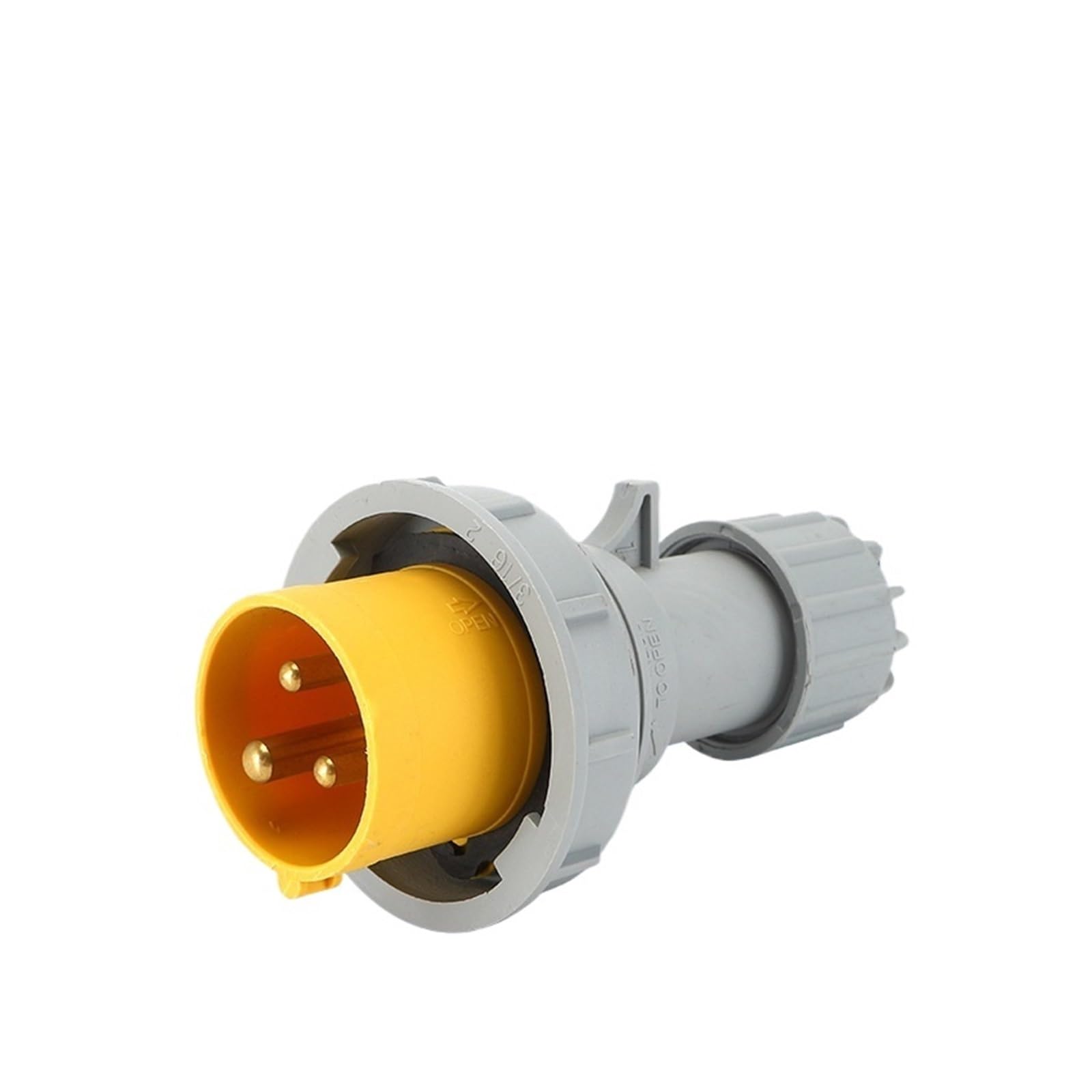 Enchufe industrial de tres núcleos LX-0132-4-16A estanco para corriente