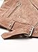[BLANKNYC] womens Luxury Clothing Cropped Suede Leather Motorcycle Jackets Comfortable Stylish Coats, Coffee Bean, X-Small US