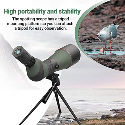 Telescopio Refractor 675X Zoom Portátil con Trípode miniatura 4