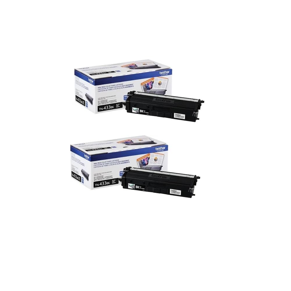 2 Toner Compatibili Brother TN436 BK Per HL-L8360CDW, MFC-L8900CDW, MFC-L9570CDW – 6500 Pagine Cad.