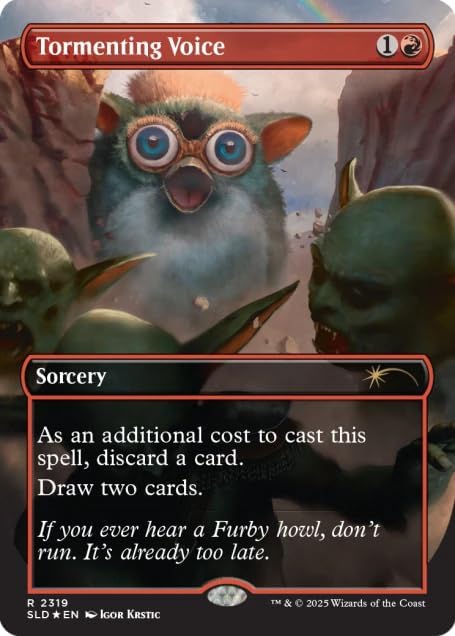 Magic the Gathering Secret Lair x Furby: Furbys: The Gathering​​​ (Foil)