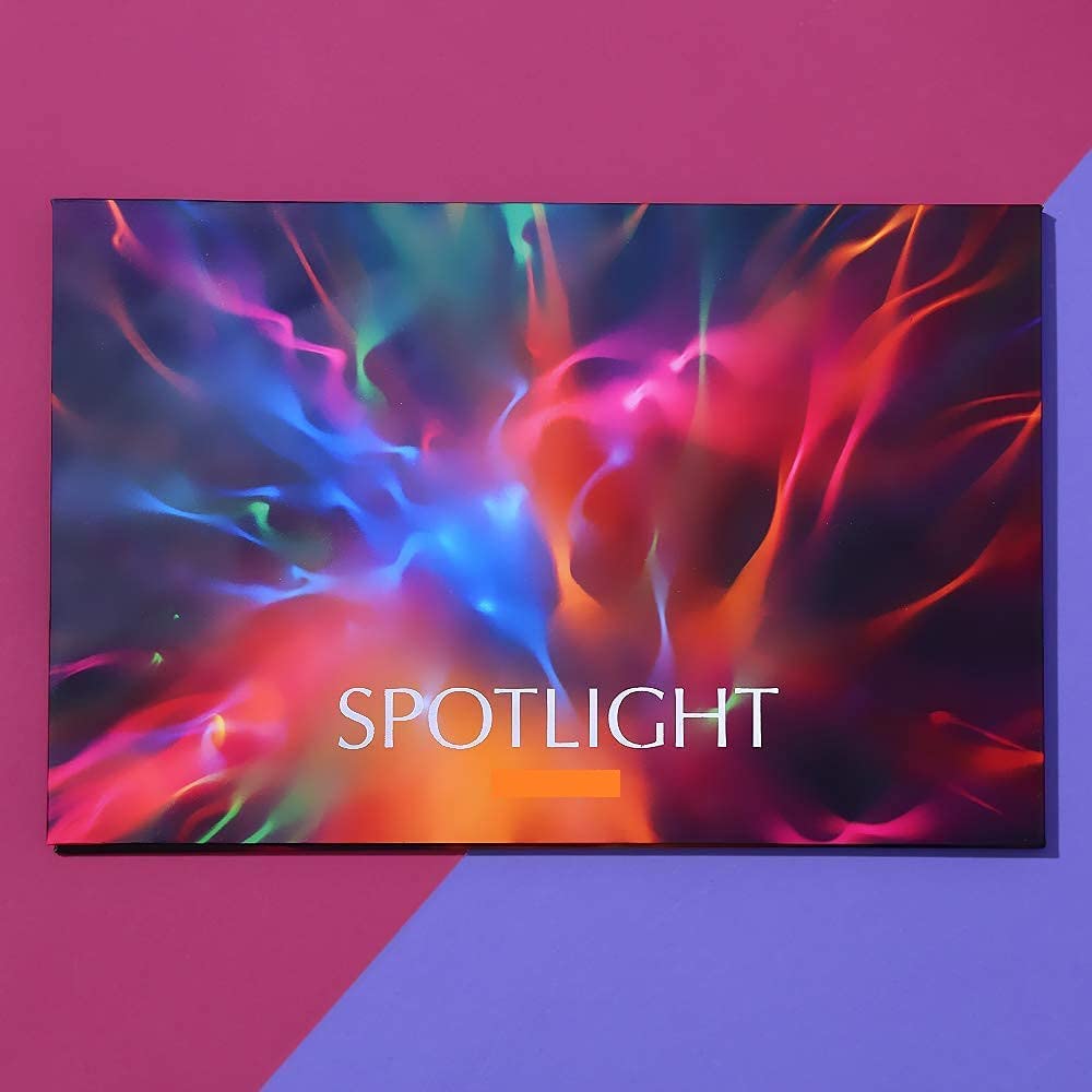 URBANMAC Spotlight Eyeshadow Palette, Professional 40 Color Eye Shadow Matte Shimmer Makeup Pallet Highly Pigmented Colorful Powder Long Lasting Waterproof Eye Shadow - Multicolor 1