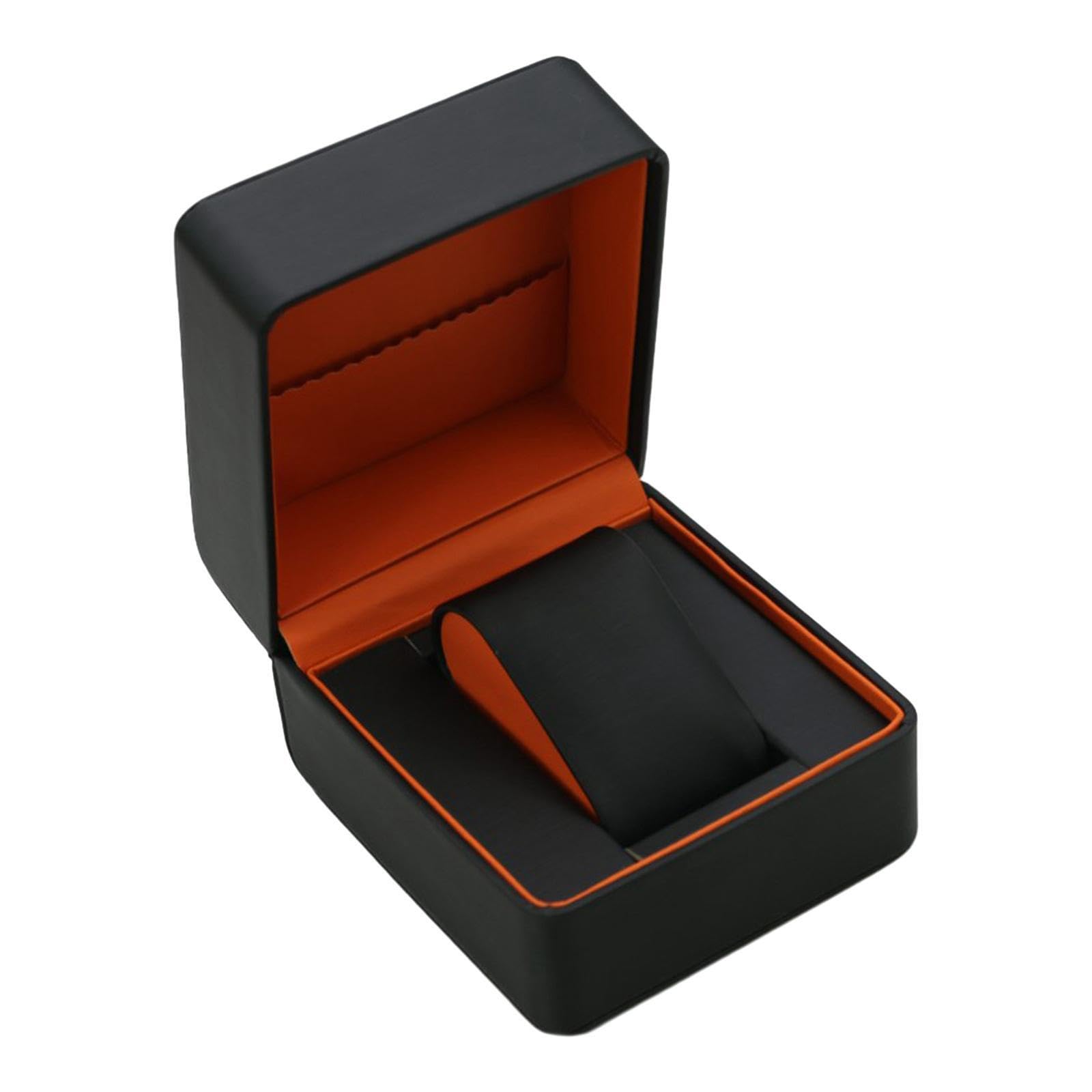Twisaxc Multi Purpose Wristwatch Display Case Elegant Jewelry Storage For Watches And Accessories Making Practical Addition To Any Dressing Table Or Wardrobe.
