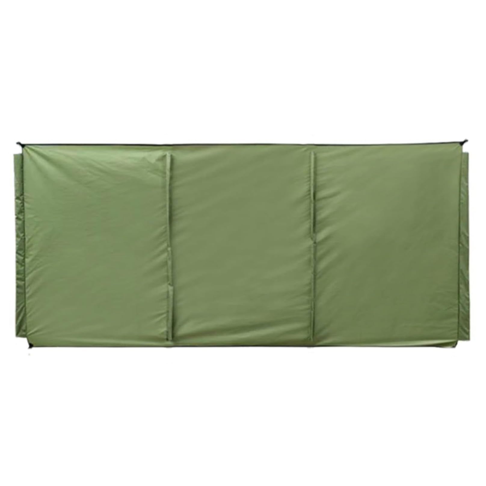 Wind Breakers Camping Rainproof Oxford Cloth Windbreak Screen 3 Panel Lightweight Windbreaker Privacy Shield Army Green 98.4 * 27.6inch Exercising Items