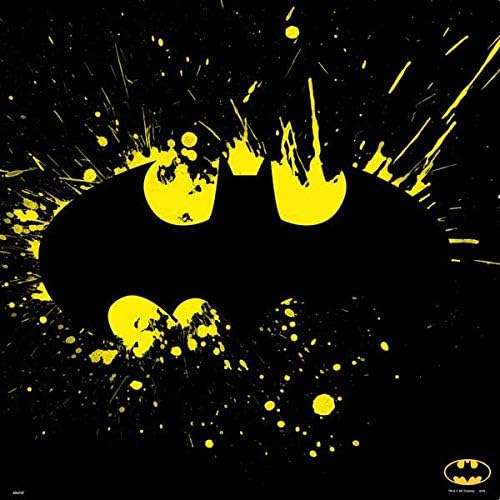 Skinit Decal Gaming Skin for PS4 Console - Officially Licensed Warner Bros Batman Logo Yellow Splash Design