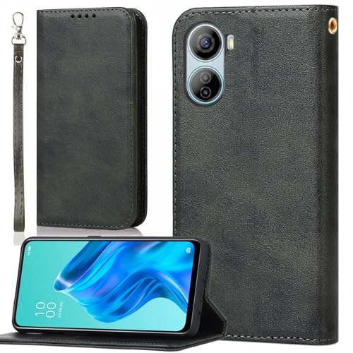 BonwFzin �K�p ZTE Libero 5G IV A302ZT / nubia Ivy Z6561J �P�[�X �蒠�^ �X�g���b�v ���x�� 5G 4 �X�}�z�P�[�X Libero5G4 �蒠�^�J�o�[ �k�r�A �A�C���B�[ �g�уJ�o�[ PU ���U�[ �X�g��